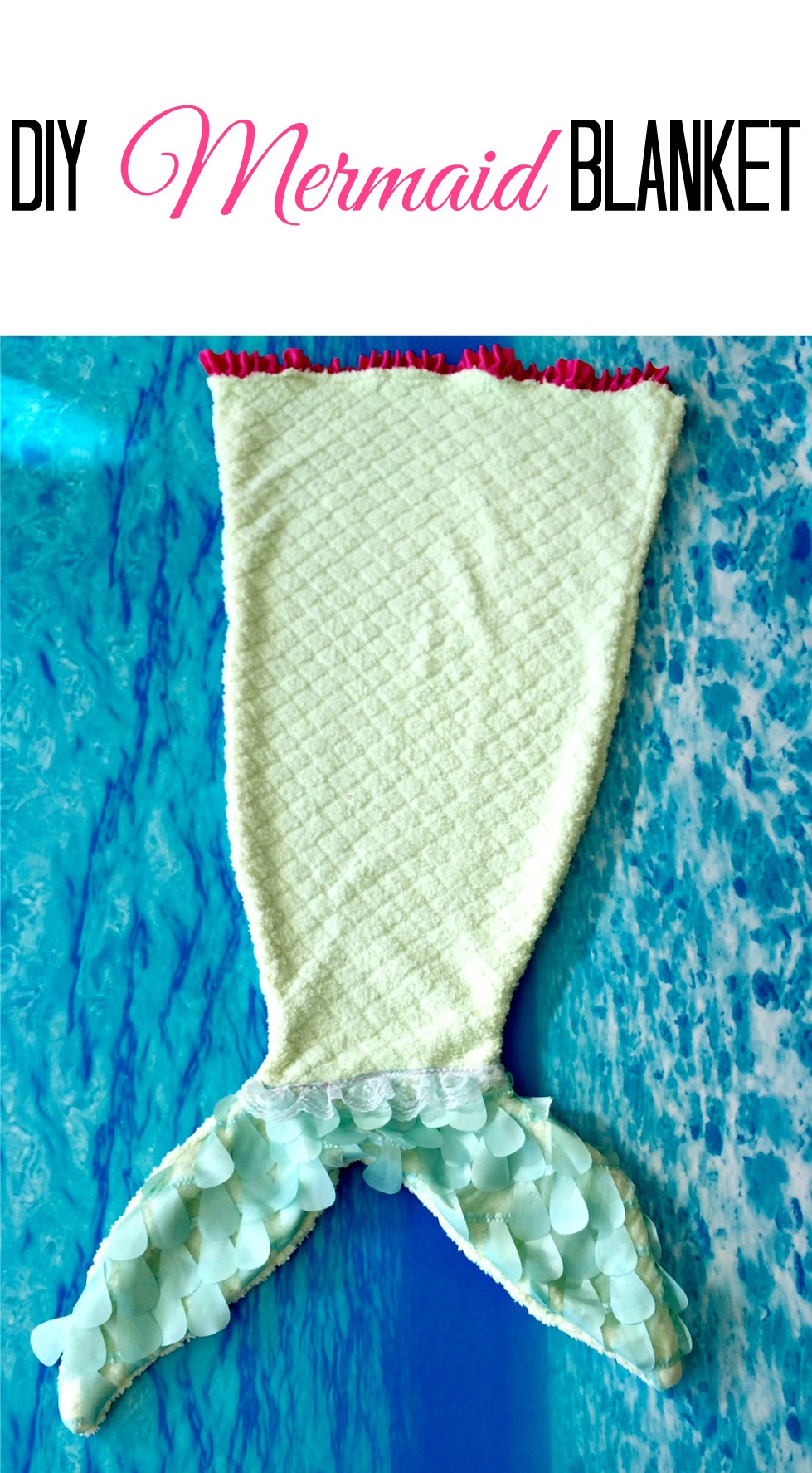 DIY Mermaid Blanket For Kids Finding Silver Linings